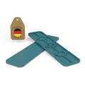 Produktbild: FUX 1000 Stück Abstandshalter 100mm x 24mm x 1mm-6mm | Made in Germany | Unterlegplatten, Distanzklötze aus Kunststoff, Abstandhalter (Dicke: 2mm)