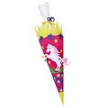Produktbild: Ursus Einhorn Pferd Bastel Schultüte Set 68cm 6 eckig Zuckertüte Einschulung neu
