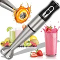 Produktbild: Retoo Elektrische Stabmixer Pürierstab 1200W Handrührer Handrührgerät Zerkleinerer für Milchshake Smoothies Püree Sauce Blender Elektrisch Shake Mixer Stufenlos Geschwindigkeiten Portable