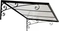 Produktbild: Palram - Canopia Vordach Venus 1350 Anthrazit 88x136x36 cm