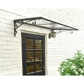 Produktbild: Canopia Vordach Venus 88 cm x 136 cm Grau
