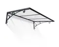 Produktbild: Palram-Canopia Tür Vordach VENUS 1350 BxT 135x88cm Polycarbonat 2mm Klar