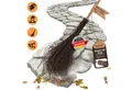 Produktbild: BooGardi Rechenbesen Reisigbesen Hexenbesen, (2-tlg), Kehrbesen Fegebesen Dekobesen Halloween Fasching Carneval Deko