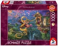 Produktbild: 4001504580346 Puzzle 1000 PQ T.Kinkade Roszpunka zaplątani w miłości 113367 Schm