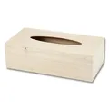 Produktbild: Kosmetiktuchbox aus Holz Größe 27 x 14 x 8,5 cm, 1 Stück