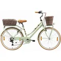 Produktbild: Cityrad BIKESTAR Gr. 41, grün, Fahrräder, Damen, 41cm, 26 Zoll (66,04cm), für Damen, Kettenschaltung