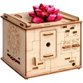 Produktbild: ESC WELT Space Box - Escape Room Spiel - Geschenke für Männer und Frauen - 3D Pu