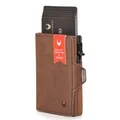 Produktbild: Wallet Flip - Slim mit Flipcase - Leder Geldbeutel mit RFID Schutz - Schmale ...
