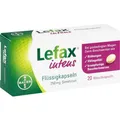 Produktbild: LEFAX intens Flüssigkapseln 250 mg Simeticon 20 St. PZN 10537847