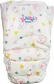 Produktbild: BABY born 5 Puppenwindeln - Mit süßem Print & Klebestreifen - Hochwertiges Puppenzubehör - Zubehör geeignet für Puppen der Größe 43 cm, Rose