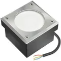 Produktbild: ledscom.de 1x LED Pflasterstein NEOLUM für außen, IP67, eckig, 10 x10cm, inkl. GX53 Leuchtmittel, 56lm, weiß