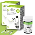 Produktbild: adia Blutzuckerteststreifen, 100 Stück