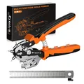 Produktbild: Leather Belt Puncher 2-4mm Rotating Hole Pliers with Lever Gear