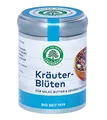 Produktbild: Lebensbaum Kräuter-Blüten, Bio-Gewürzzubereitung, Gewürz-Mischung mit Bärlauch, Kornblumen & Rosenblüten für Salate, Butter & Dekoratives Würzen, 25 g
