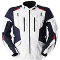 Produktbild: Furygan Brooks Motorrad Textiljacke, weiss-rot-blau, Größe XL