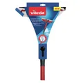 Produktbild: Vileda GmbH Vileda Profi Fensterwischer mit Teleskopstiel, Zur streifenfreien und schnellen Reinigung, 1 Packung = 1 Stück 123389