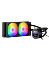Produktbild: VEVOR CPU-Flüssigkeitskühler, AIO-CPU-Wasserkühler – 120-mm-PWN-Lüfter & -Pumpe, PC-Wasserkühlung mit 5,3 cm LCD-Display & ARGB-Licht, für Intel 115X/1366/2011/1700/1200, AMD AM4/AM5