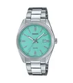Produktbild: CASIO MTP-1302 Armbanduhr Ø38,5mm Edelstahlband 5Bar Türkis MTP-1302PD-2A2VEF