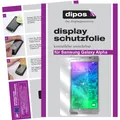 Produktbild: 2x Schutzfolie für dipos Samsung Galaxy Alpha klare Displayschutzfolie