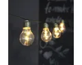 Produktbild: STAR TRADING LED-Lichterkette LED Party Lichterkette Glühbirne 5 klare Birnen für Außen Balkon Retro, 5-flammig