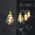 Produktbild: LED Party Lichterkette Glühbirne 5 klare Birnen für Außen Balkon Terrasse Retro