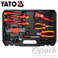 Produktbild: YATO ELEKTRIKER WERKZEUG KOFFER TASCHE SATZ SET 68-teilig VDE ELEKTROWERKZEUG