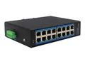 Produktbild: DIGITUS Industrial 16-Port Gigabit Switch, Unmanaged