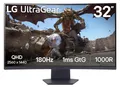 Produktbild: LG UltraGear 32GS60QX-B 80 cm (31.5 Zoll) LED-Monitor - schwarz, WQHD, VA, Curved, AMD Free-Sync, 180Hz Panel (32GS60QX-B.AEUQ)