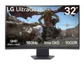 Produktbild: Quad HD Monitor 80 cm (31.5 Zoll) 16:9 1 ms 300 cd/m² 32GS60QX-B (Schwarz)