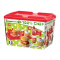 Produktbild: Ecoiffier 100 % Chef-Hamburger-Set – 25-tlg.