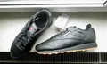 Produktbild: REEBOK CLASSIC LEATHER ECHTLEDER BASIC SNEAKER FREIZEIT SCHWARZ BLACK 44 NEU