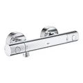 Produktbild: GROHE Grohtherm 800, Duscharmatur, wassersparend (Thermostat für stets konstante Temperatur, Verbrühschutz bei 38°C, Mischbatterie Dusche mit Wasserspartaste und Metallgriffen), chrom, 34765000