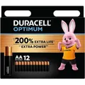Produktbild: Duracell Duracell MN1500 AA Mignon Batterie Optimum 12er Blister Batterie Batterie