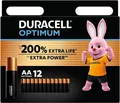 Produktbild: Duracell Duracell MN1500 AA Mignon Batterie Optimum 12er Blister Batterie Batterie
