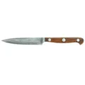 Produktbild: Güde Damast-Office Messer 10 cm Klinge geschmiedet & edler Wüsten-Eisenholzgriff