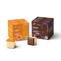 Produktbild: Tchibo Qbo Probierset Espresso Caramel & Dark Chocolate Premium Kaffeekapseln, je Sorte 2x8 Stück (Espresso, Intensität 7/10, aromatisch und schokoladig) nachhaltig, aus 70% nachwachsenden Rohstoffen