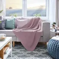 Produktbild: Hahn Strickdecke 545001 130x170 cm | mauve - pink