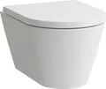 Produktbild: LAUFEN Kartell Wand-WC COMPACT, Tiefspüler, spülrandlos, 490x370x285mm, H8203334000001