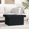 Produktbild: vidaXL Couchtisch Schwarz 80x55x40 cm Holzwerkstoff