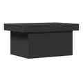 Produktbild: vidaXL Couchtisch Couchtisch Schwarz 80x55x40 cm Holzwerkstoff (1-St)