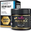 Produktbild: Manuka Honig Kinder | MGO 250+ | 250g | HALAL | Das ORIGINAL aus NEUSEELAND | Manuka Kids | PUR, ROH & | 100% natürlich | PowerFabrik