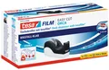 Produktbild: tesa Klebeband EASY CUT ORCA Abroller mit tesafilm (Kombi-Set, 1-St) Klebefilmabroller inkl. 1 Rolle tesafilm kristall-klar - schwarz-weiß