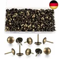 Produktbild: 200 Stück Polsternägel, Ziernägel antik Bronze, Möbel Heftzwecken, Reisszwecken