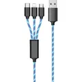 Produktbild: 2GO 797315 USB Kabel USB B USB C/Micro-USB B/Lightning (1.50 m) (797315)