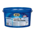 Produktbild: ZERO FASSADE 95 SILICONHARZFASSADENFARBE FUNGIZID ALGIZID 12.5L WEISS