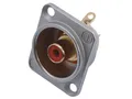 Produktbild: Neutrik Cinch-Stecker NEUTRIK Cinch Einbaubuchse rt NF2D2