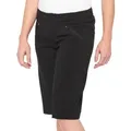 Produktbild: 100% Ridecamp Damen Fahrrad Shorts, schwarz, Größe S