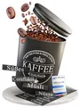 Produktbild: IDEALTASTIC® Premium Kaffeedose luftdicht [500g] für anhaltendes Kaffeearoma I Robuste Vorratsdose für gemahlenen Kaffee & Bohnen mit flexiblen Inhaltstickern I Zucker, Müsli Aufbewahrung & mehr