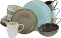 Produktbild: CreaTable Kombiservice Geschirr-Set NATURE COLLECTION Scandic (16-tlg), 4 Personen, Steinzeug, Service, Naturfarben mit Sprenkeln, 16 Teile, für 4 Personen