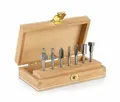 Produktbild: Dremel Fräser-Set 660 7-teilig mit Holzbox